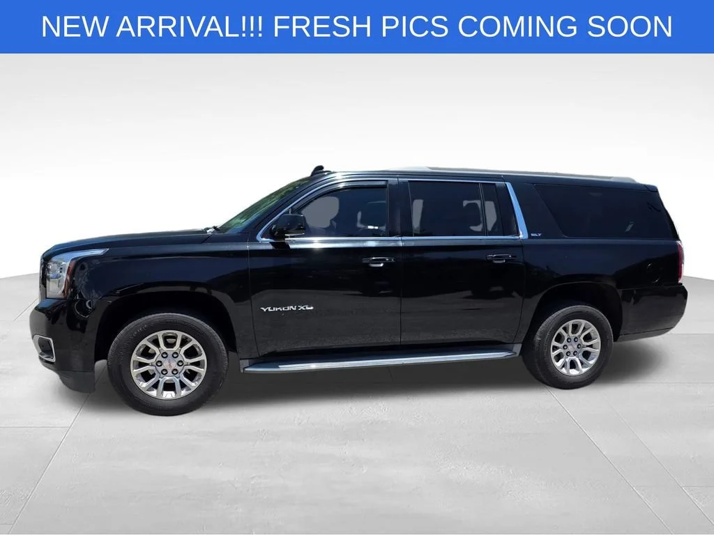 Used 2015 ONYX BLACK GMC SLT image 3