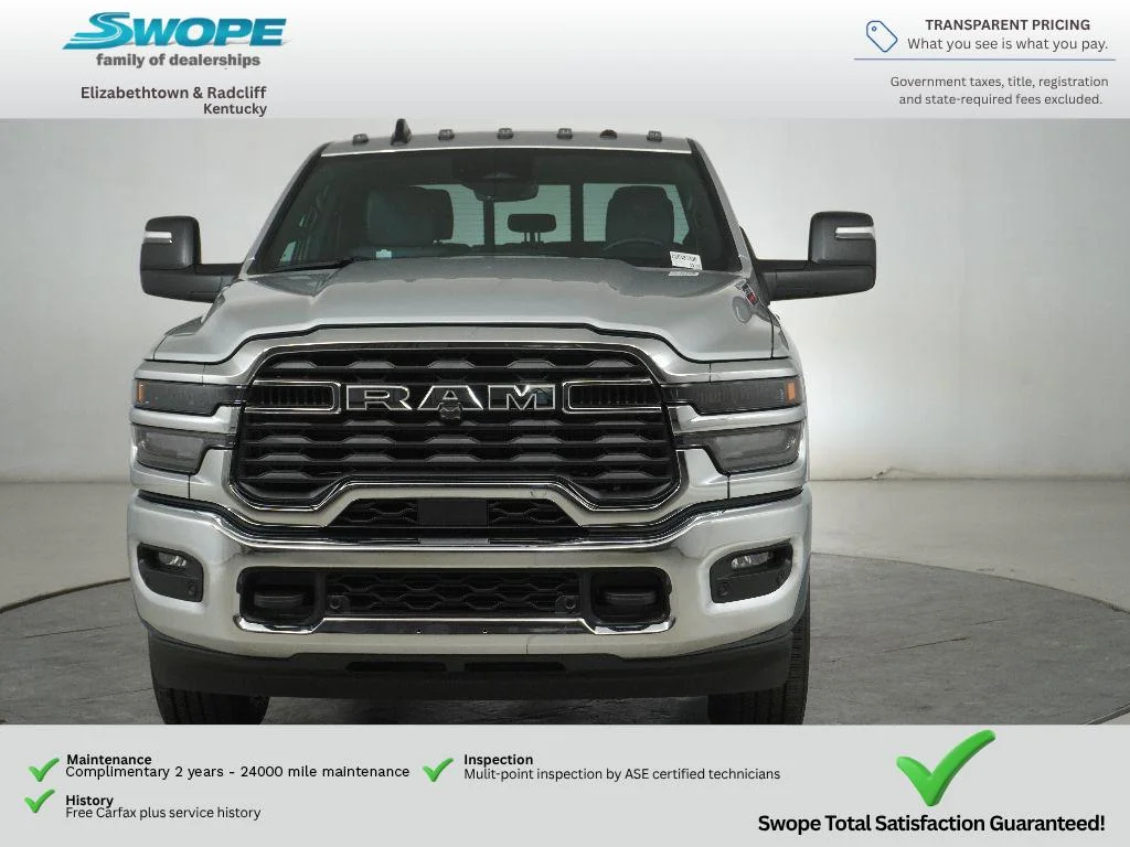 New 2026 Silver-Zynith Exterior Paint RAM Tradesman image 8