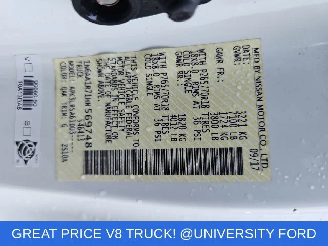 Used 2017 White Nissan S image 30