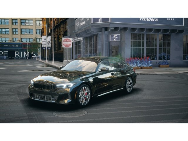 New 2026 Black Sapphire Metallic BMW 330i image 1
