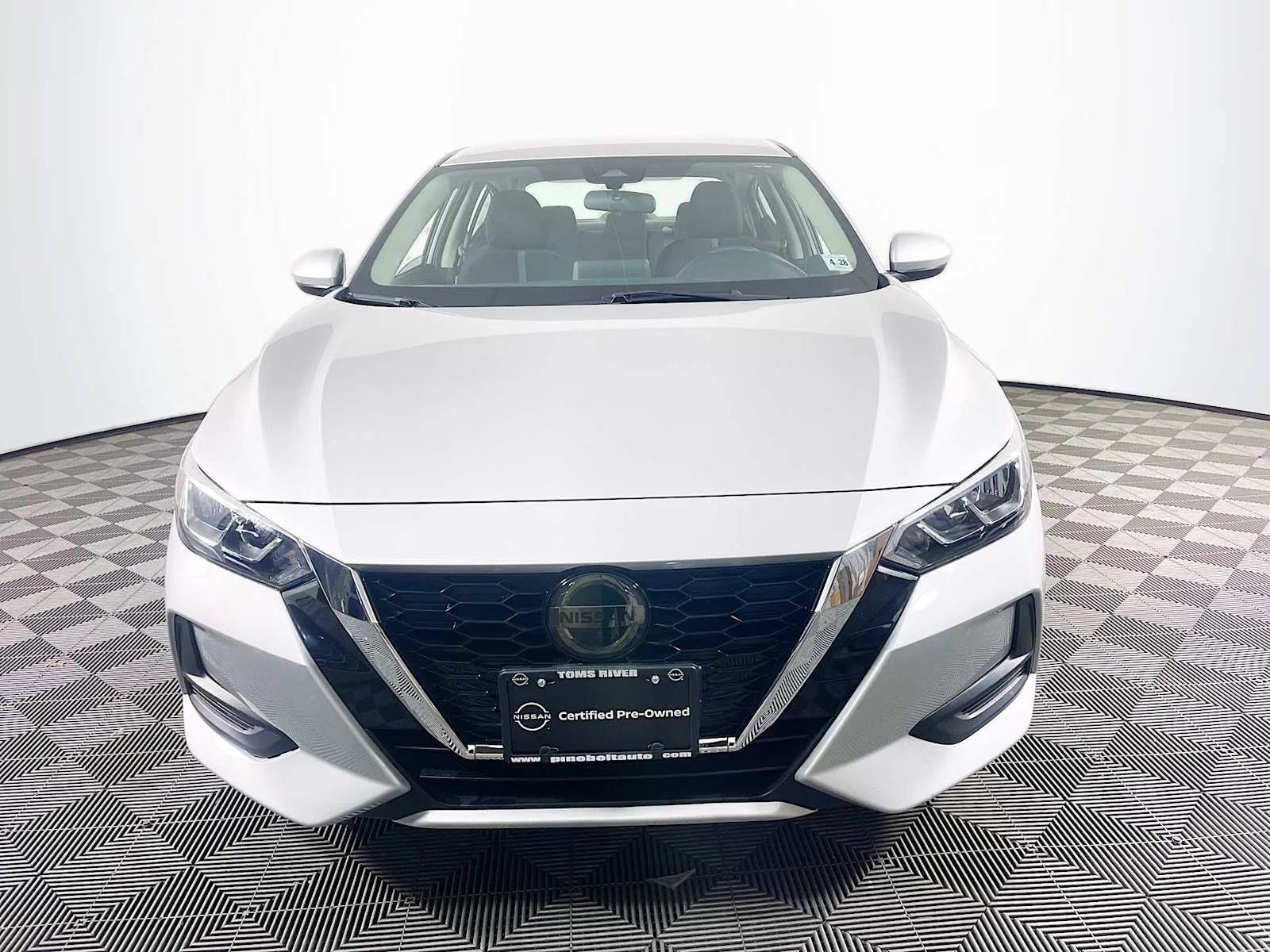 Certified Used 2023 Brilliant Silver Metallic Nissan SV image 2