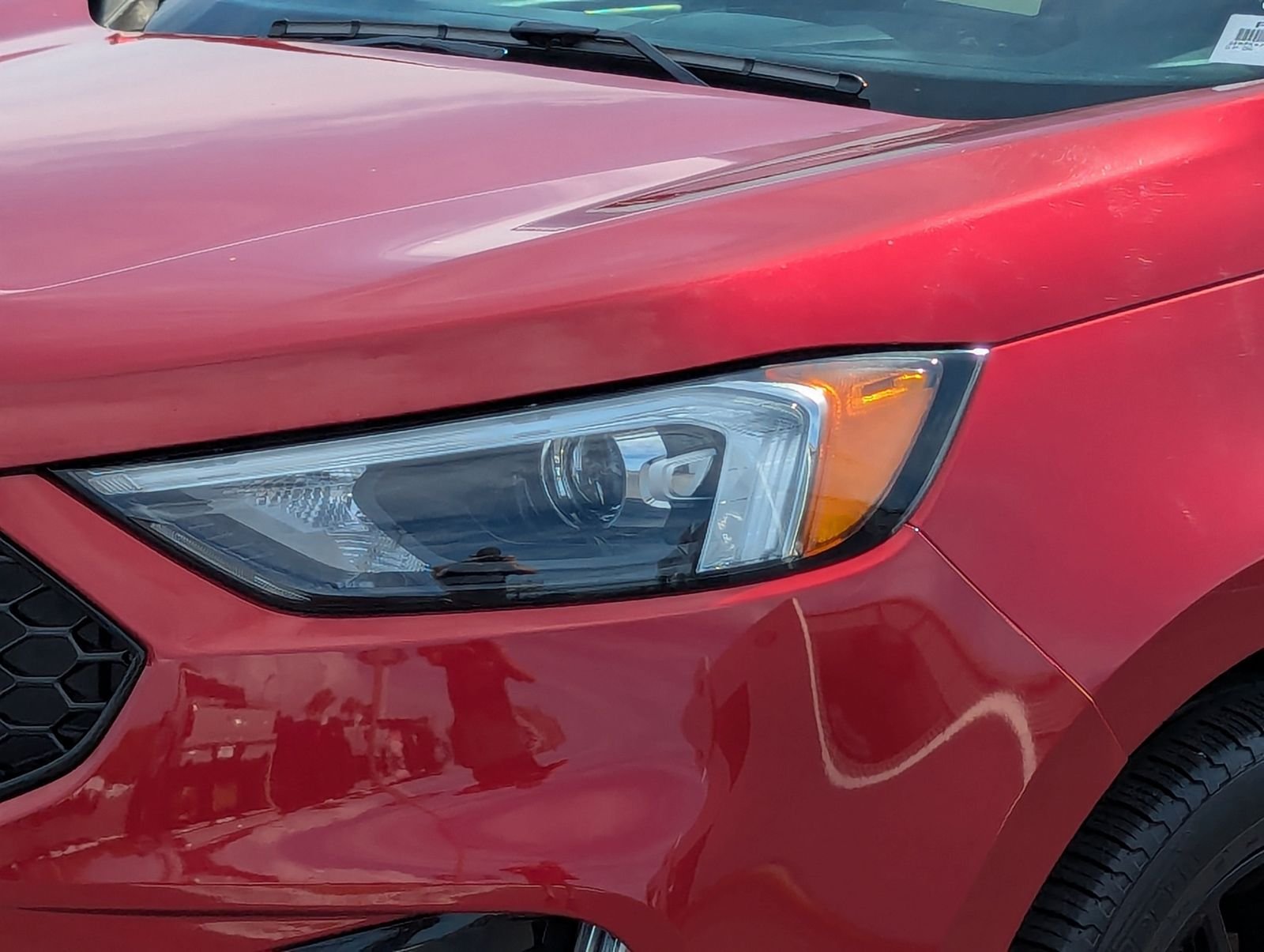 Certified Used 2022 Red Metallic Ford ST Line image 9