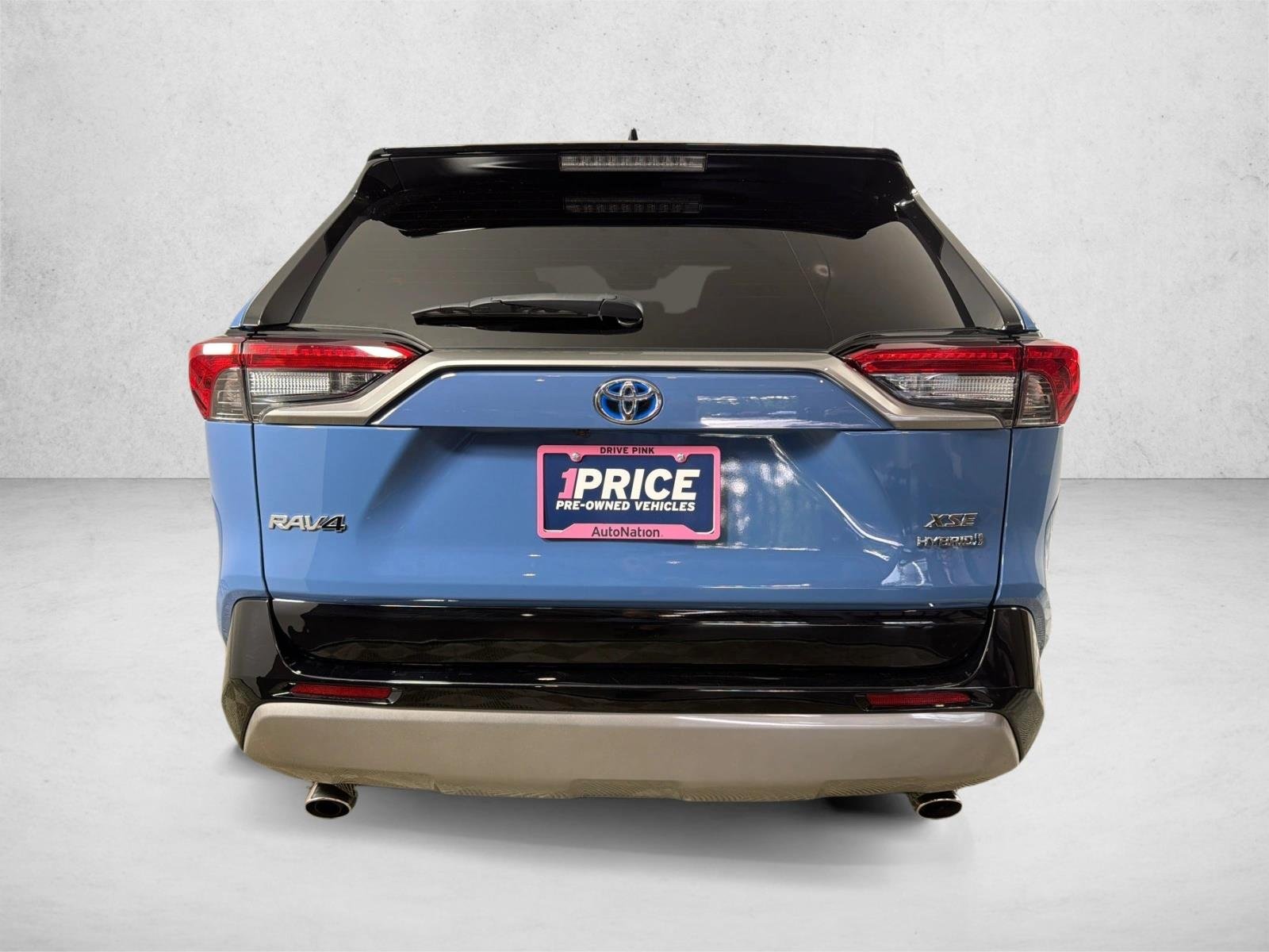 Used 2024 Cavalry Blue/Midnight Black Metallic Toyota Hybrid XSE image 6