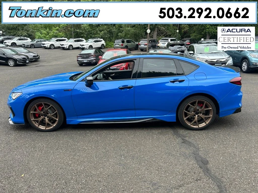 Certified Used 2023 Long Beach Blue Pearl Acura Type S PMC Edition SH-AWD image 6