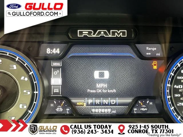 Used 2022 Granite Crystal Clearcoat Metallic Ram Limited image 25