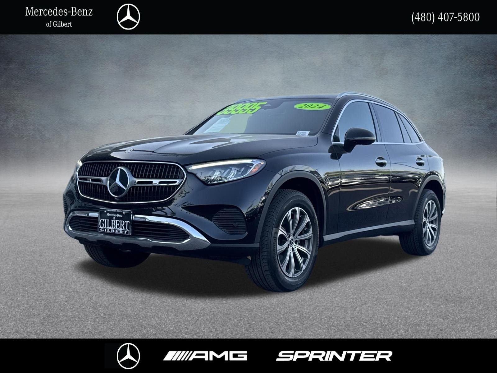 Certified Used 2024 Black Mercedes-Benz GLC 300 image 1