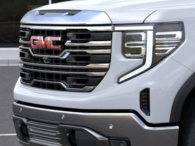New 2026 Glacier White Tricoat GMC SLT image 13