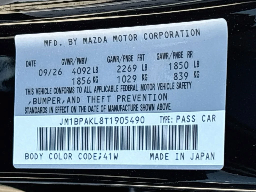 New 2026 Jet Black Mica Mazda 2.5 S Select Sport image 30