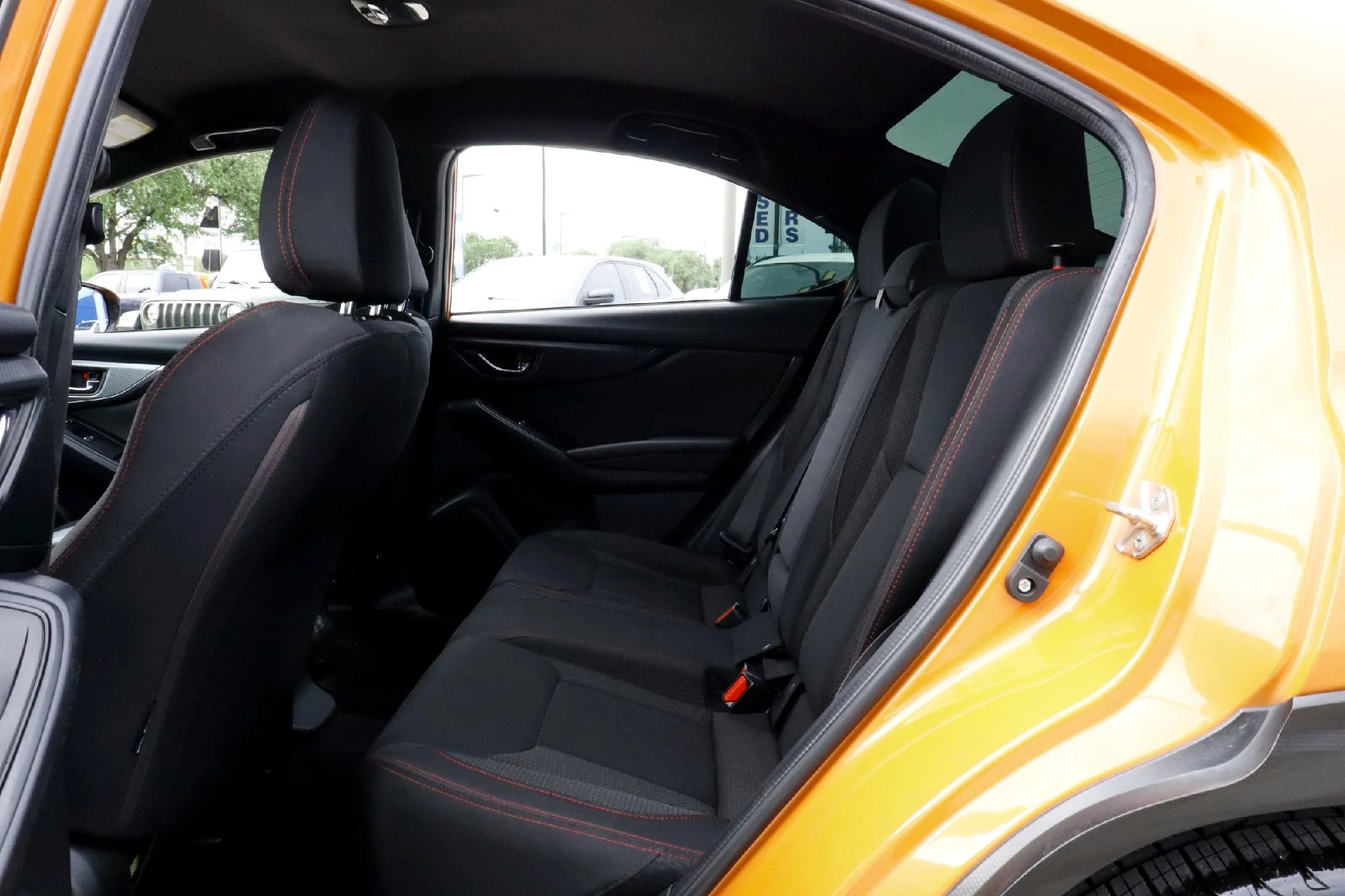 Used 2022 Solar Orange Pearl Subaru Premium image 27