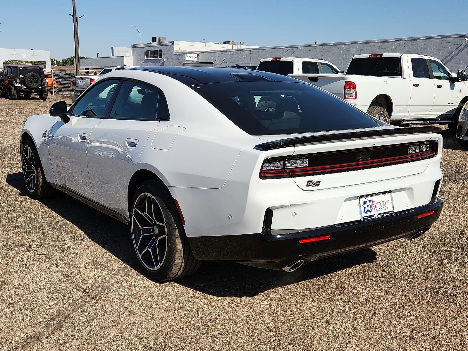 New 2026 White Dodge SCAT PACK 4-DOOR AWD image 3