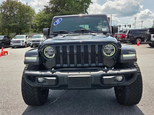 Used 2019 Black Jeep Unlimited Sahara image 2