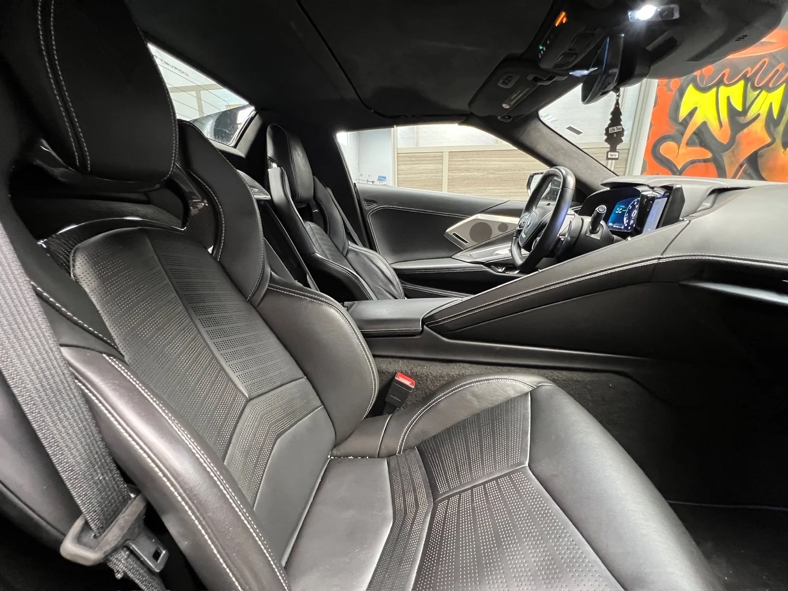 Used 2025 Black (gba) Chevrolet Stingray image 24