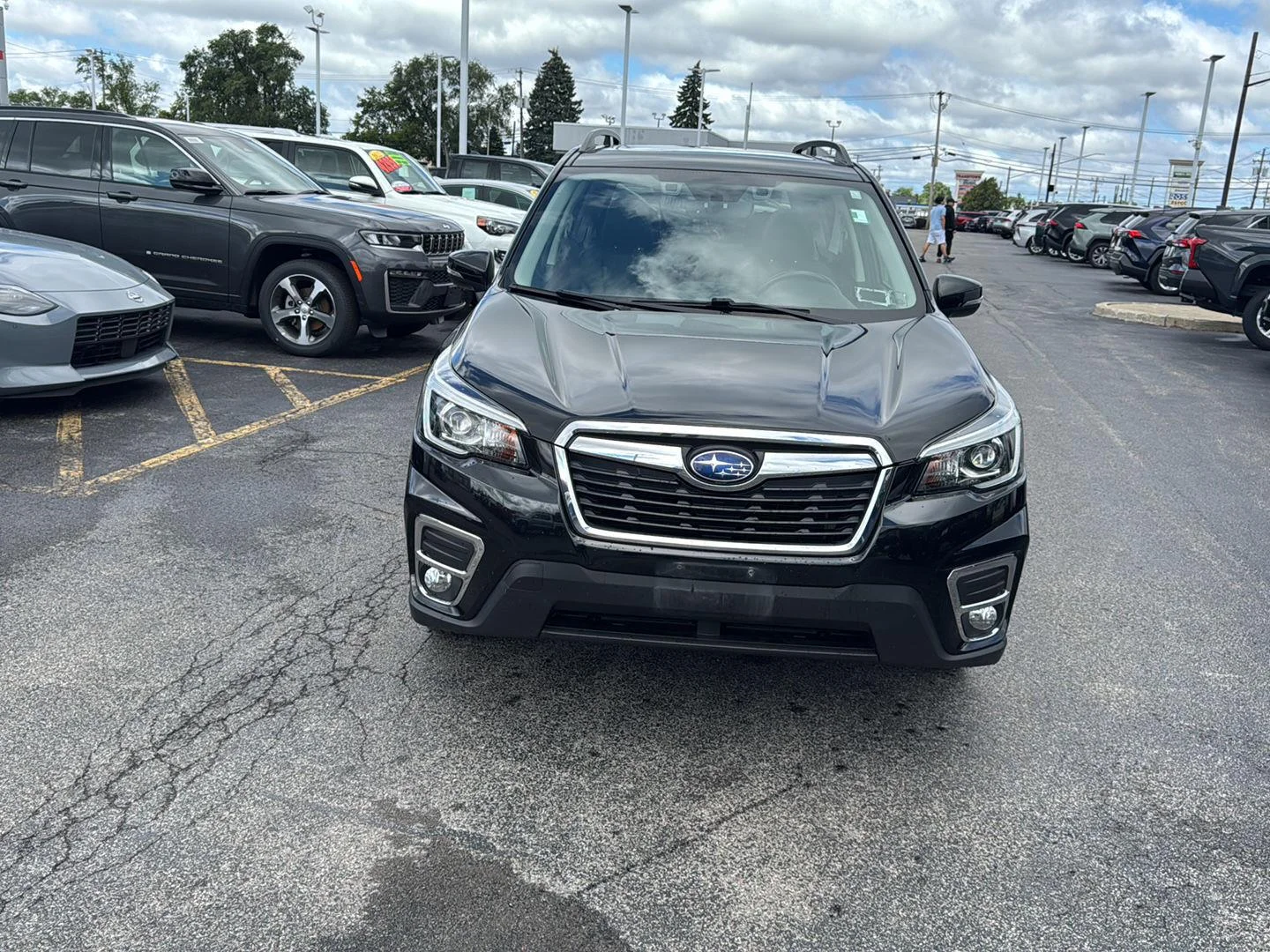 Used 2019 Crystal Black Silica Subaru Limited image 2