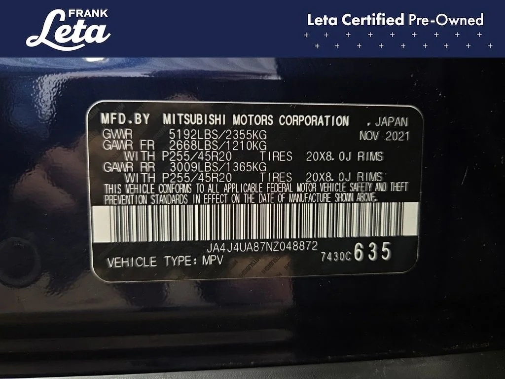 Used 2022 Blue Mitsubishi SE image 26