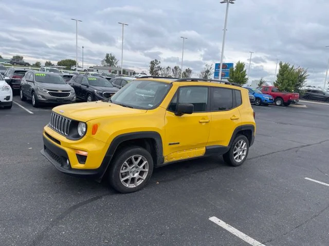 Used 2023 Yellow Jeep Latitude image 2