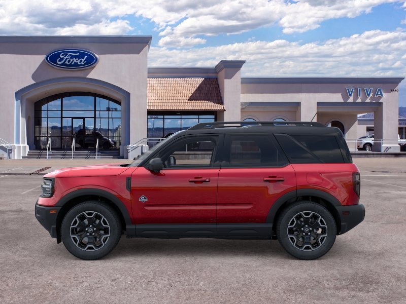 New 2026 Ruby Red Metallic Tinted Clearcoat Ford Outer Banks® image 3