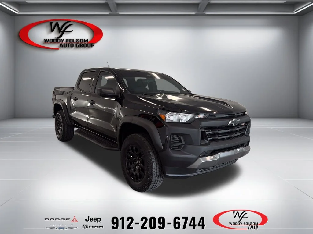 Used 2024 Black Chevrolet Trail Boss image 1