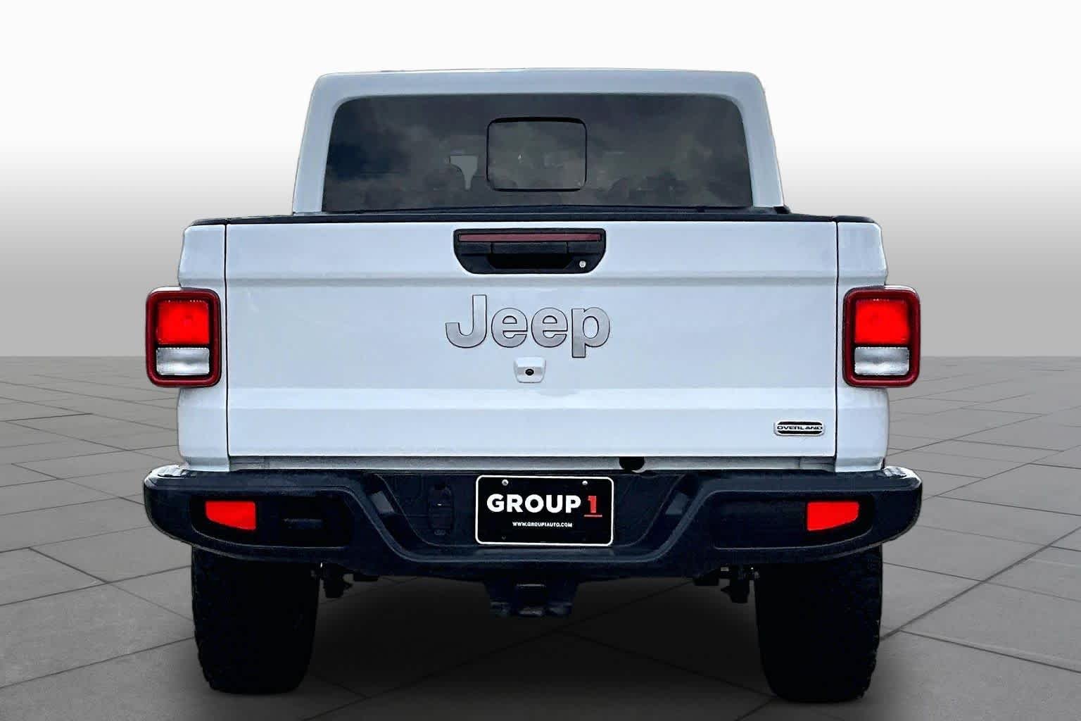 Used 2023 Bright White Clearcoat Jeep Overland image 5