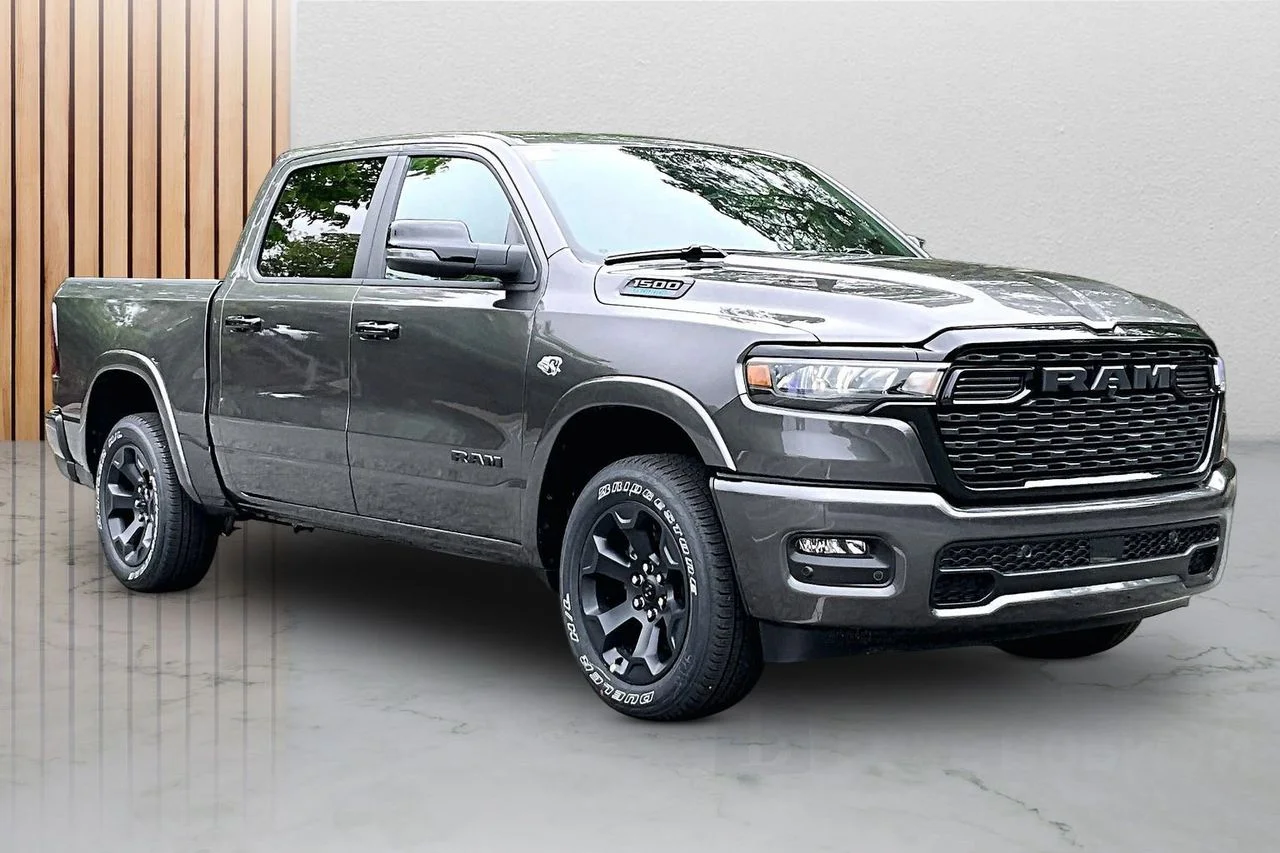 New 2026 Granite Crystal Metallic Clear-Coat Exterior Paint RAM Big Horn/Lone Star image 2
