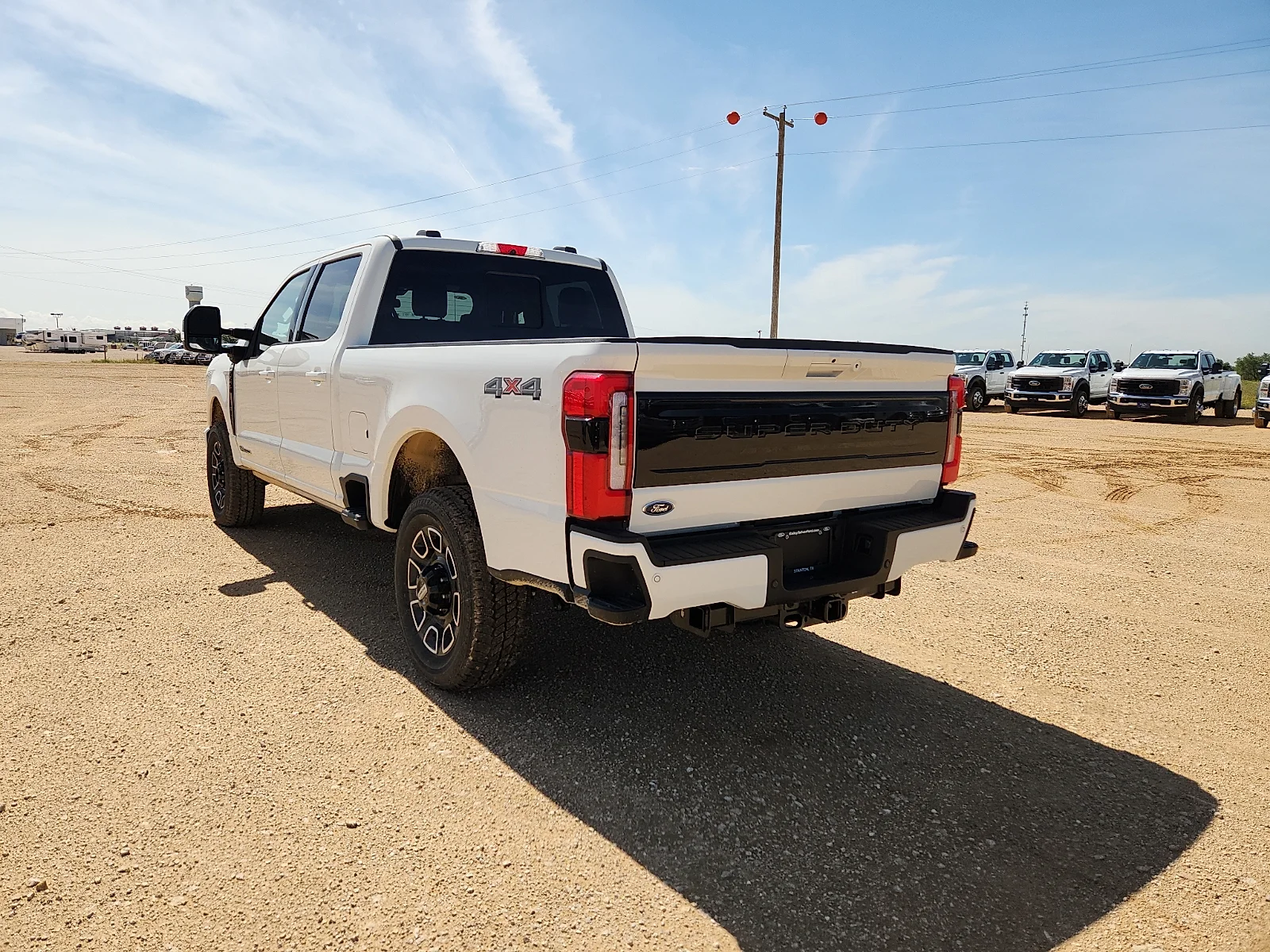 New 2026 Star White Metallic Tri-Coat Ford F-250® Platinum® image 5
