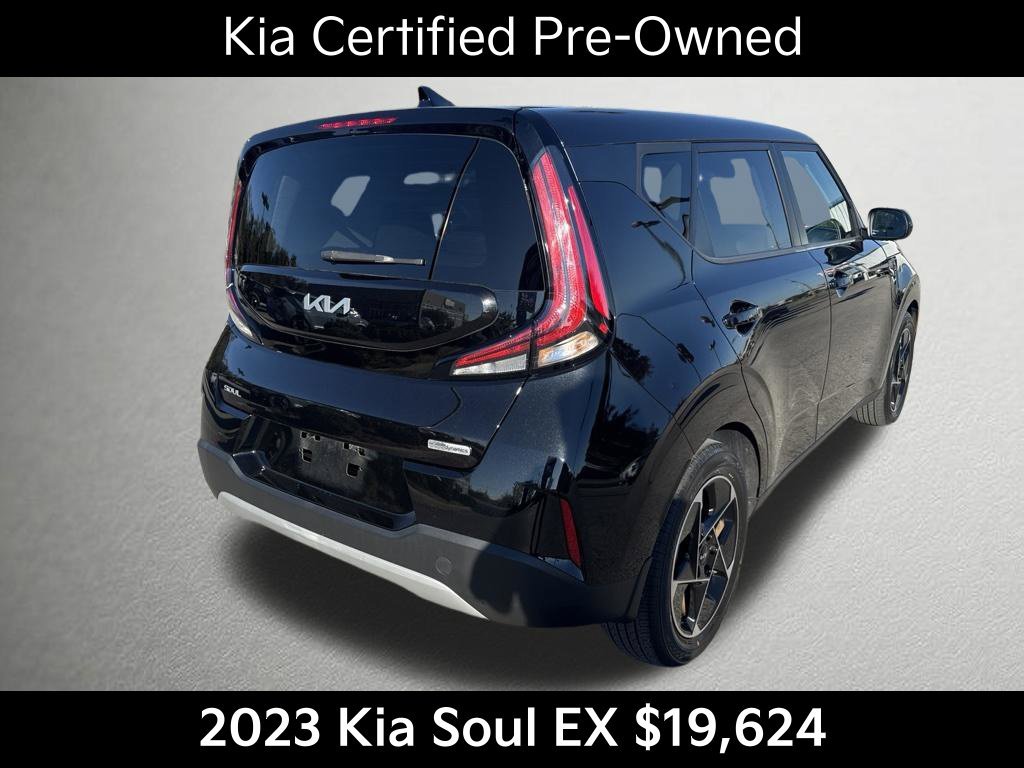 Certified Used 2023 Black Kia EX image 4