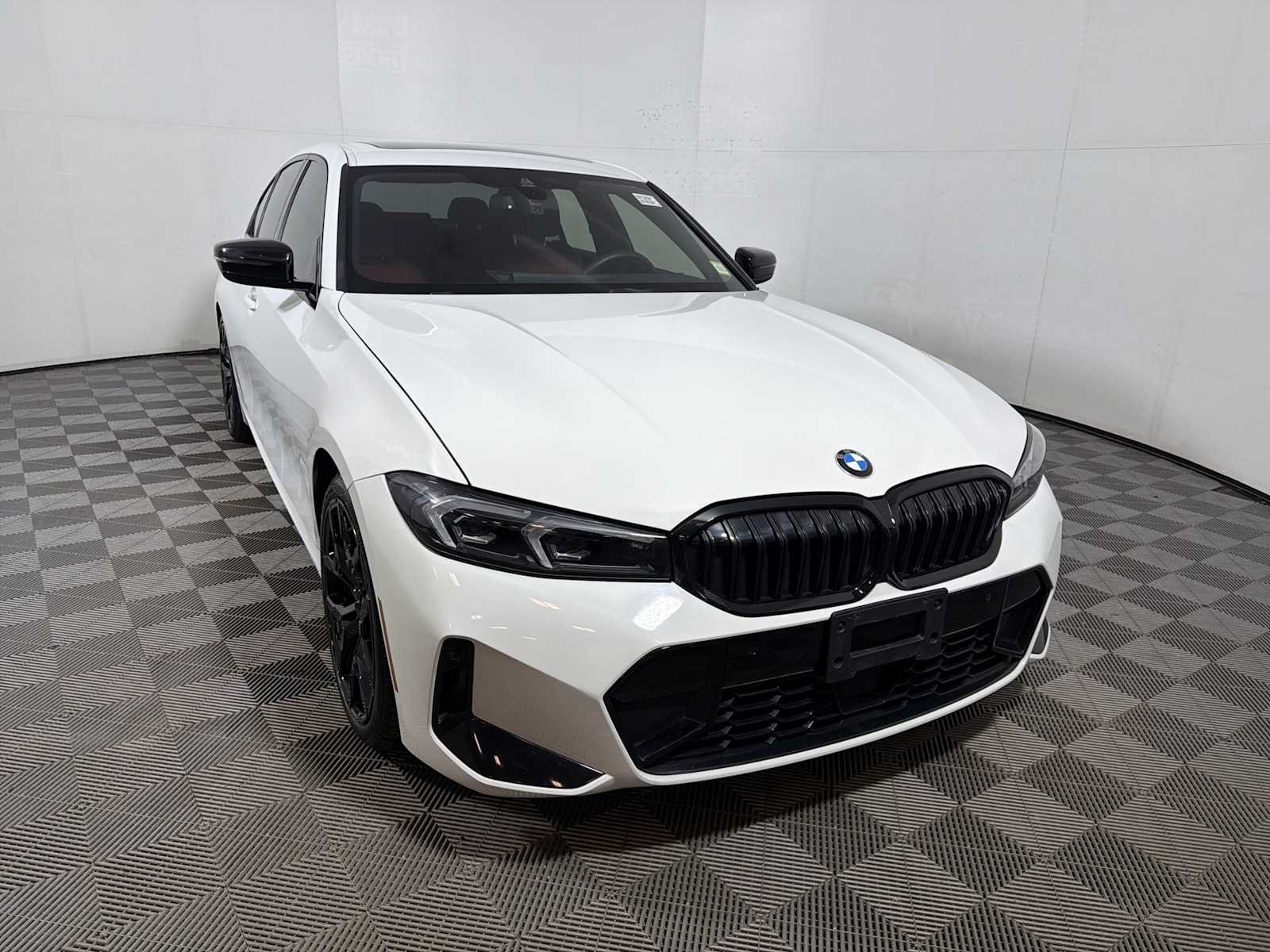 Certified Used 2025 Alpine White BMW 330i xDrive image 2