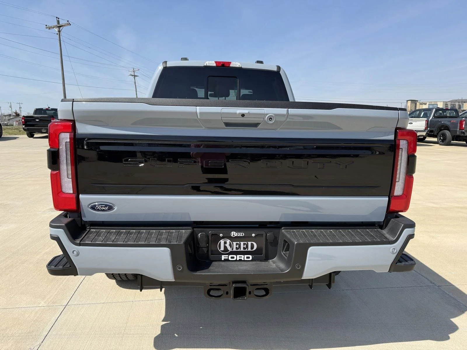 New 2026 Glacier Gray Metallic Tri-Coat Ford F-250® Platinum® image 8