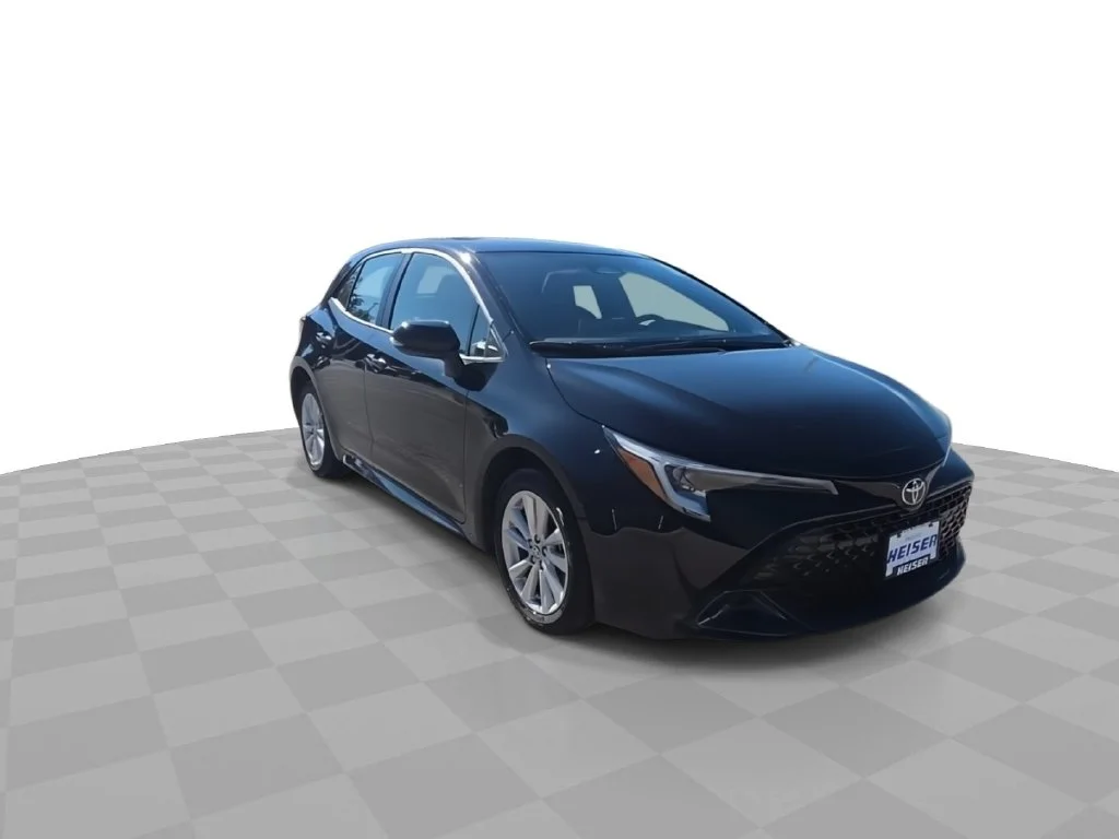 Used 2024 Black Toyota SE image 2