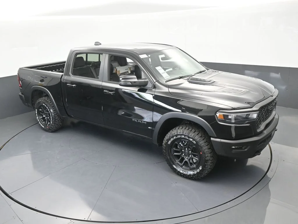Used 2026 Diamond Black Crystal Pearlcoat Ram Rebel image 53