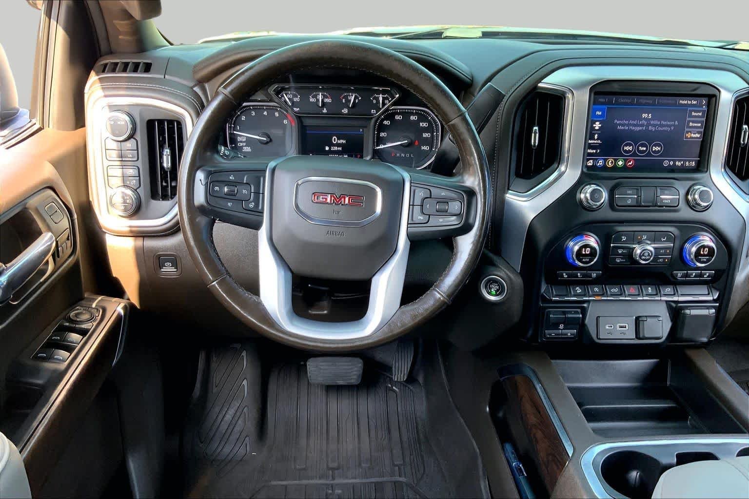 Used 2021 Brownstone Metallic GMC SLT image 6