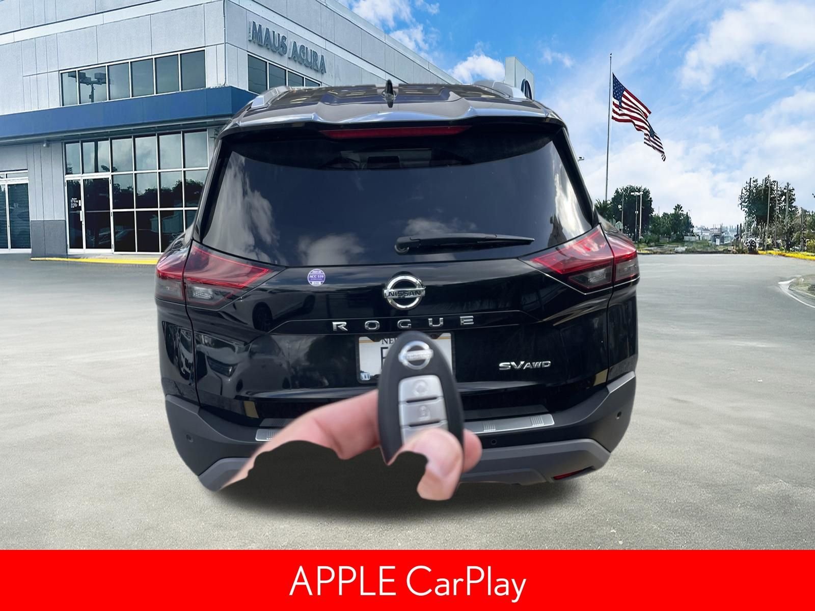 Used 2021 Black Nissan SV image 6