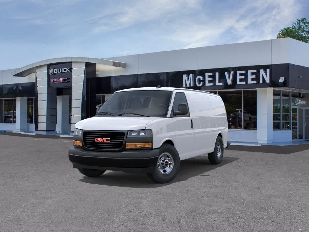 New 2026 Summit White GMC Work Van image 8