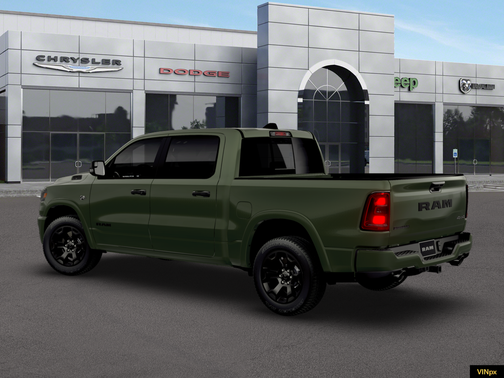 New 2026 Serrano-Green Metallic Exterior Paint RAM Big Horn/Lone Star image 3