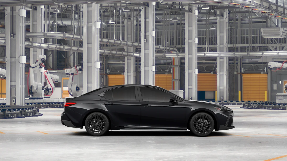 New 2027 Midnight Black Metallic Toyota SE image 12