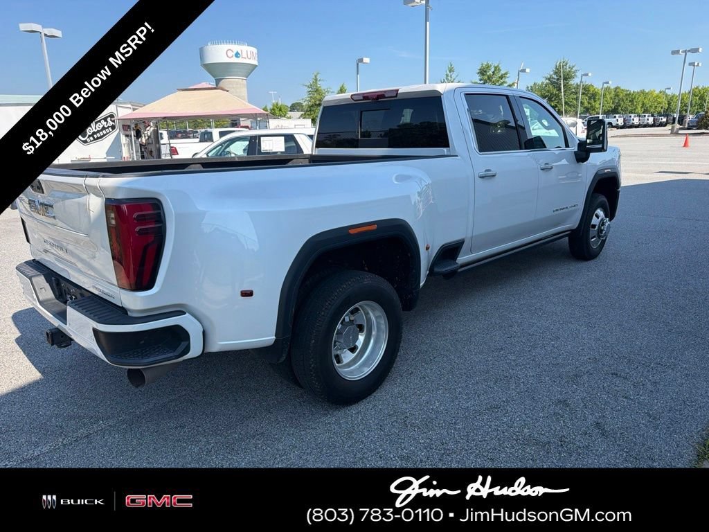 Used 2025 White Frost Tricoat GMC Denali Ultimate DRW image 5