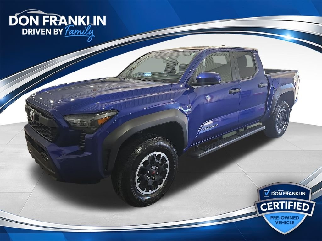 Used 2025 Blue Toyota TRD Off-Road image 1