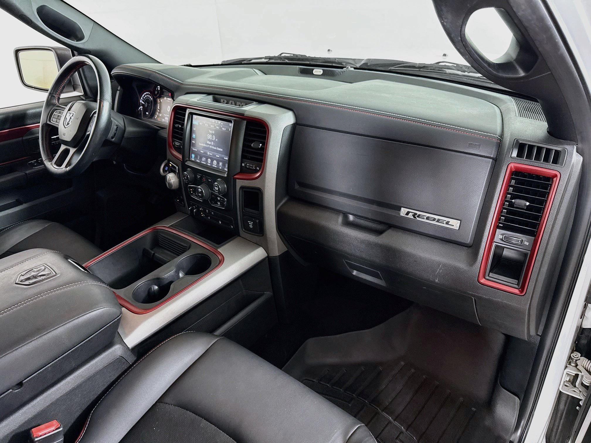 Used 2017 Bright White Ram Rebel image 29