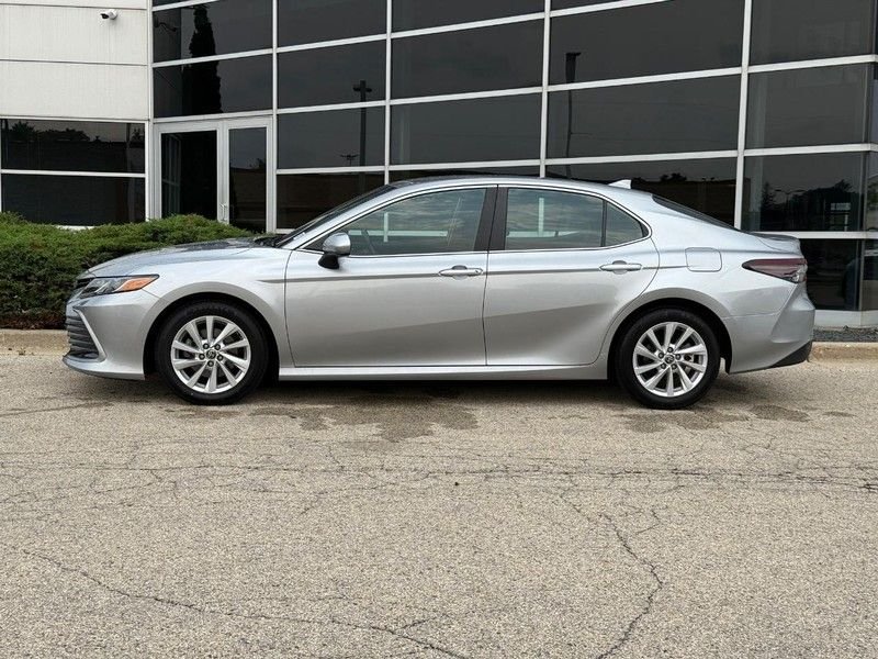 Used 2021 Celestial Silver Metallic Toyota LE image 6