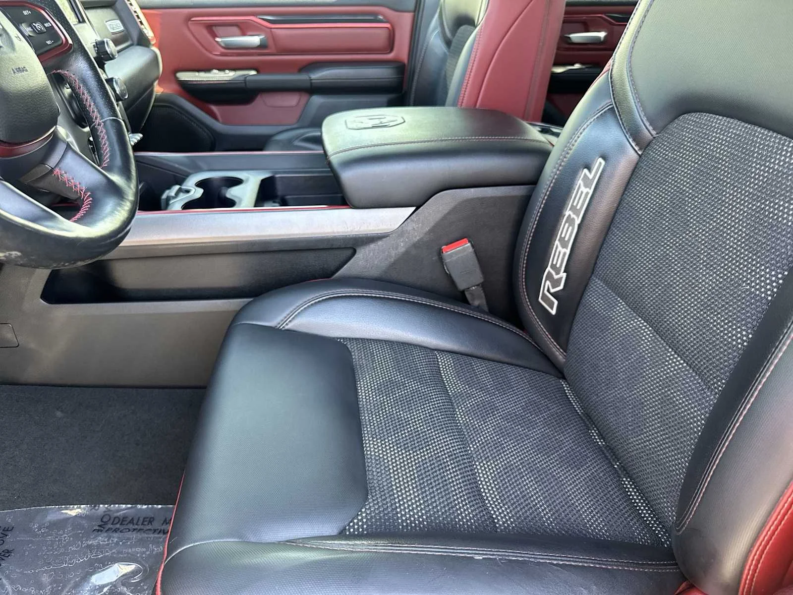Used 2019 Granite Crystal Metallic Clearcoat Ram Rebel image 15
