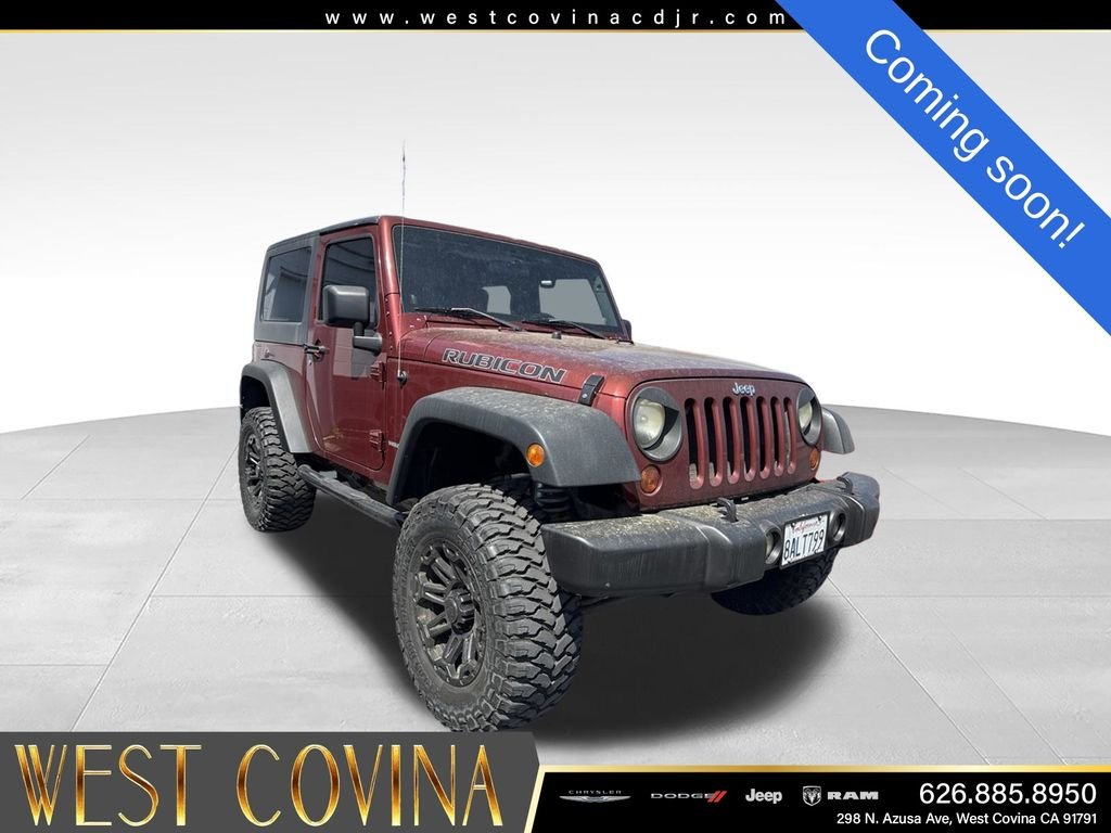 Used 2008 Red Jeep Rubicon image 1