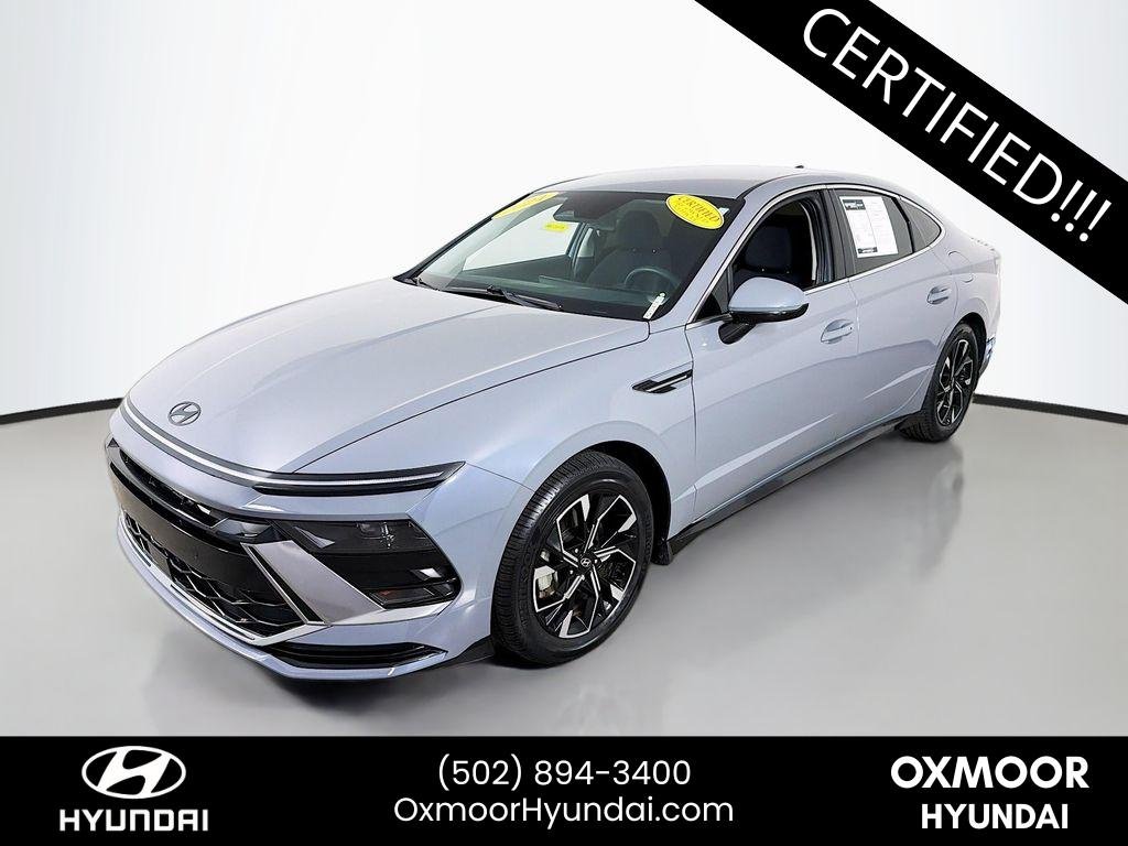 Certified Used 2024 Transmission Blue Hyundai SEL image 3