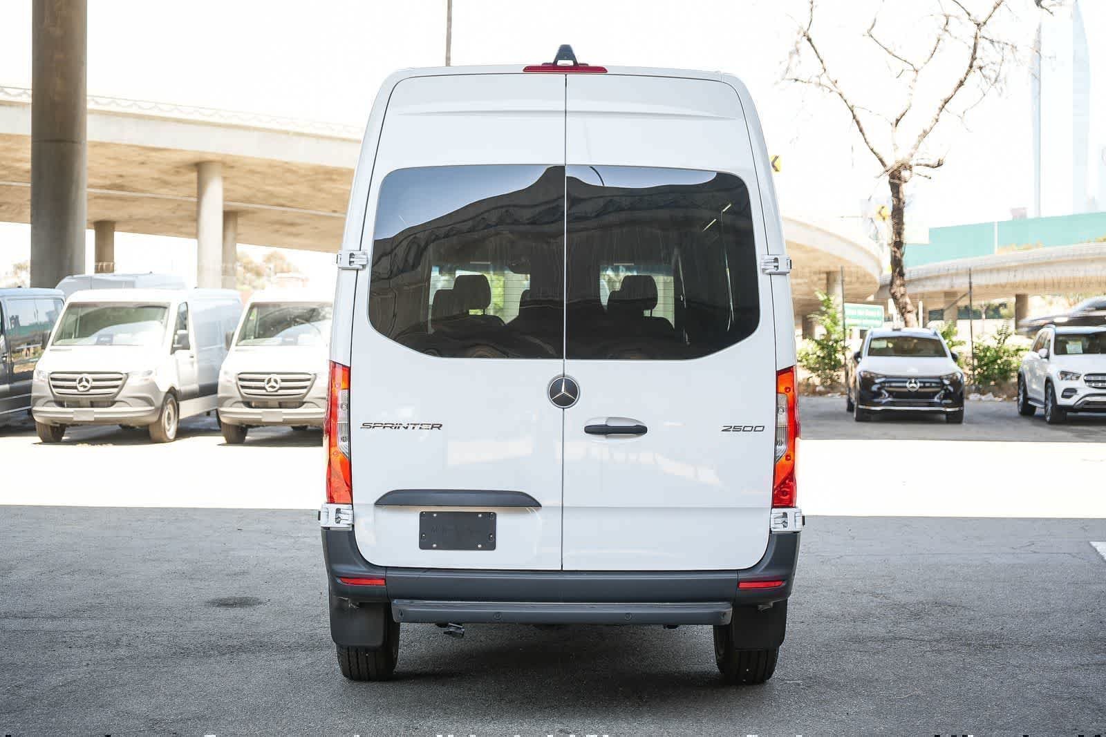 New 2026 Arctic+White Mercedes-Benz Crew 144WB High Roof RWD 2.0L I4 Diesel Turbo SO image 7