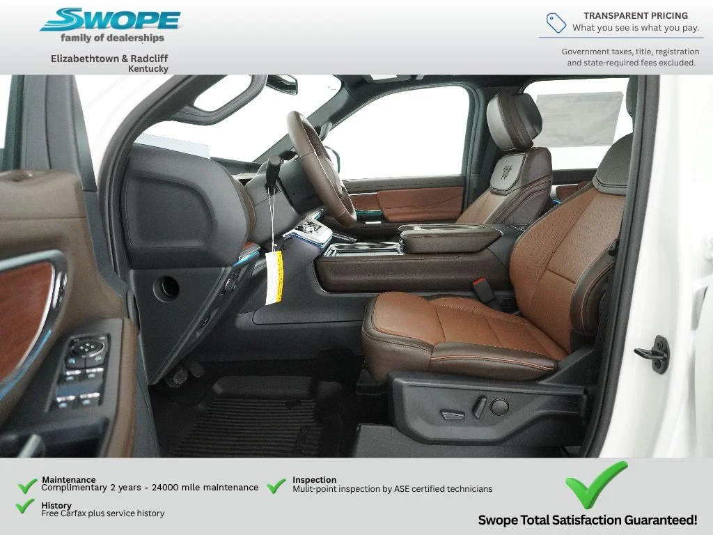 New 2026 Star White Metallic Tri-Coat Ford King Ranch® image 18