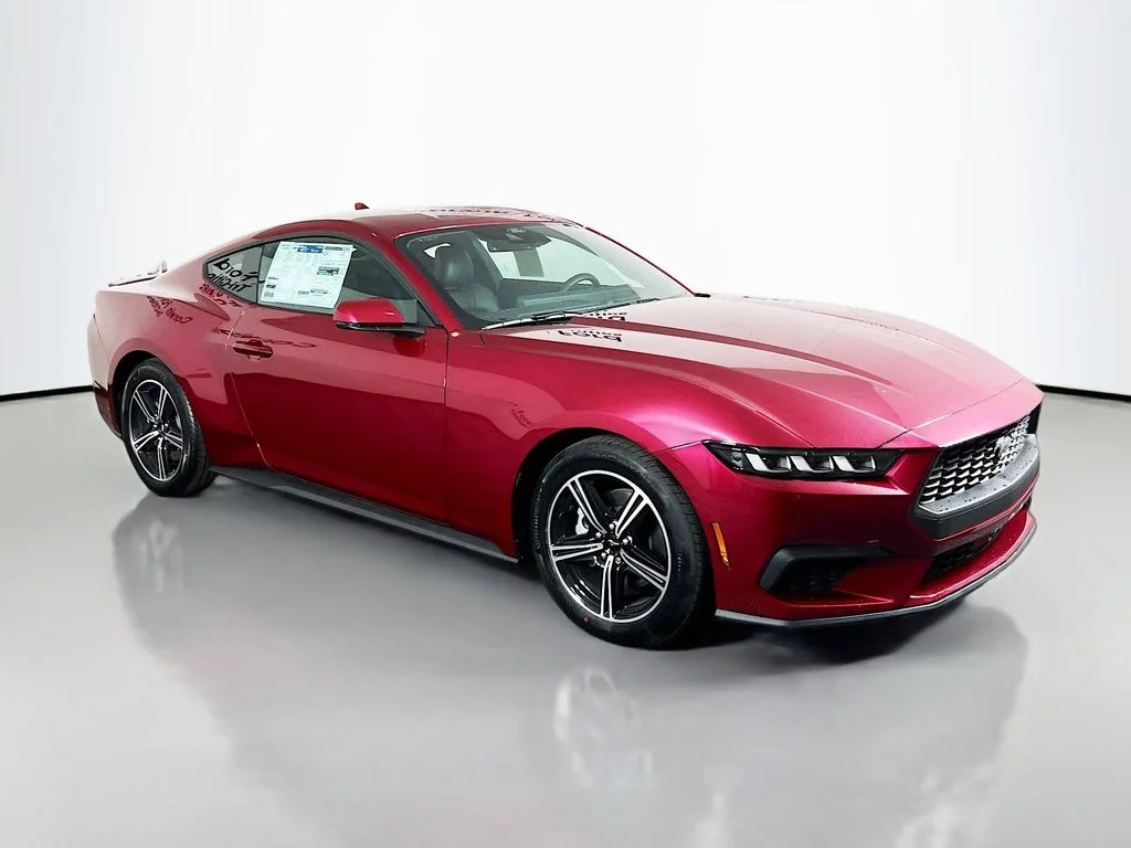 New 2025 Molten Magenta Metallic Tri-coat Ford EcoBoost Premium image 1