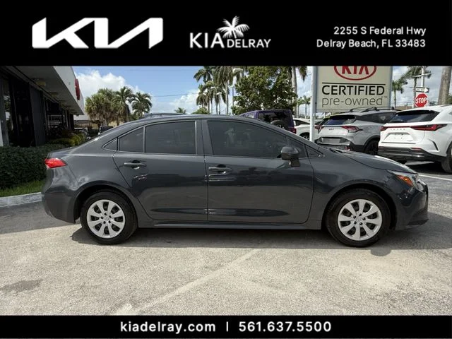 Used 2023 Gray Toyota LE image 2