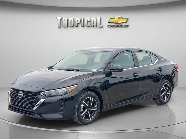 Used 2024 Black Nissan SV image 1