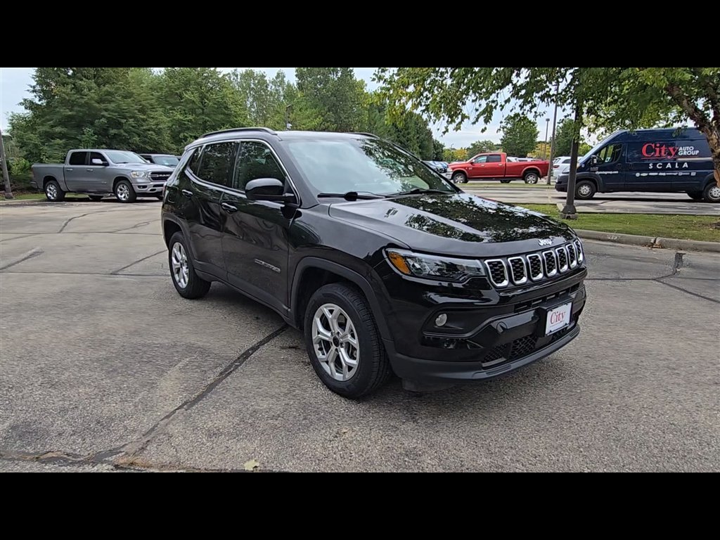 Certified Used 2025 Black Jeep Latitude image 3
