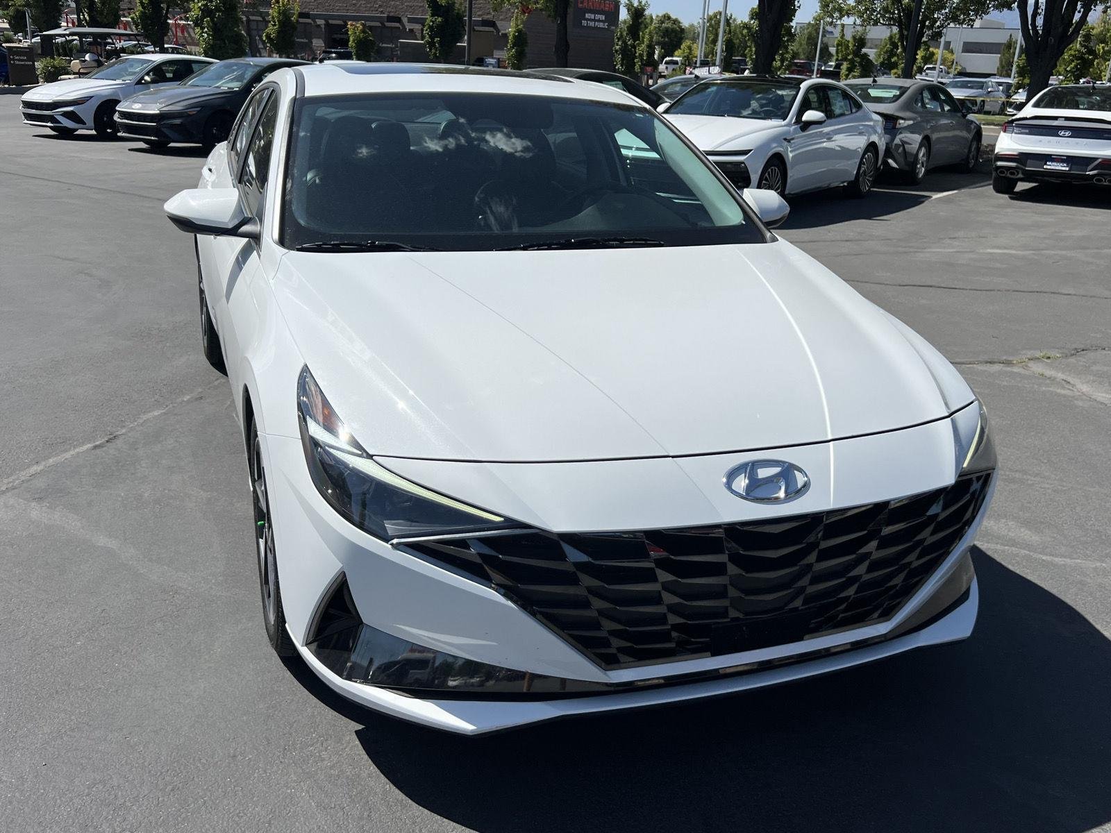 Certified Used 2023 Serenity White Pearl Hyundai Limited image 4