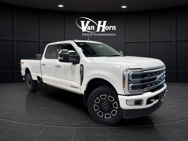 Used 2024 Star White Metallic Tri-Coat Ford Platinum image 1