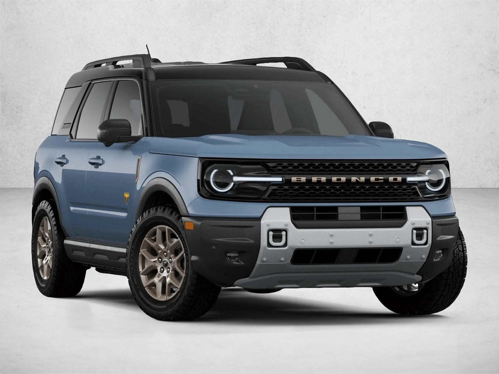 New 2026 Azure Gray Metallic Tri-Coat Ford Badlands® image 4